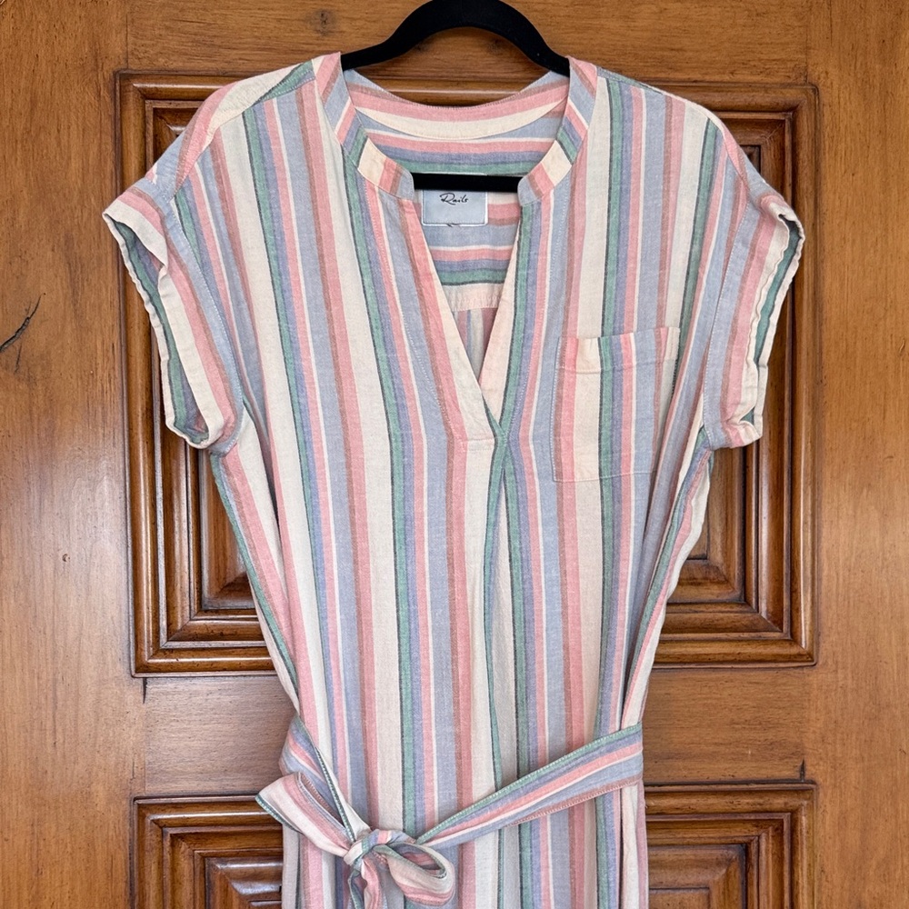 Rails Multicolor Striped Midi Dress - Picture 4 of 6